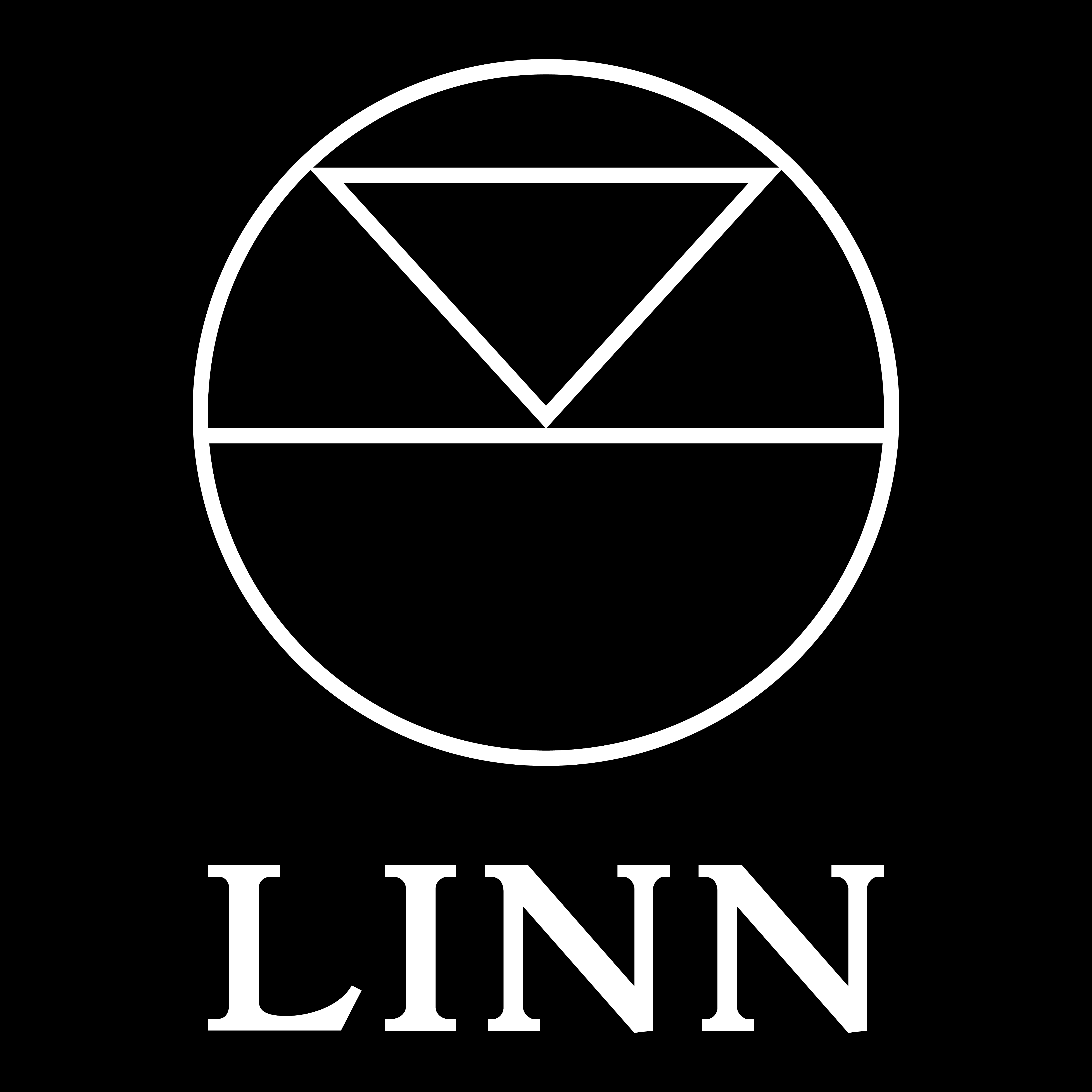 LINN black and white logo
