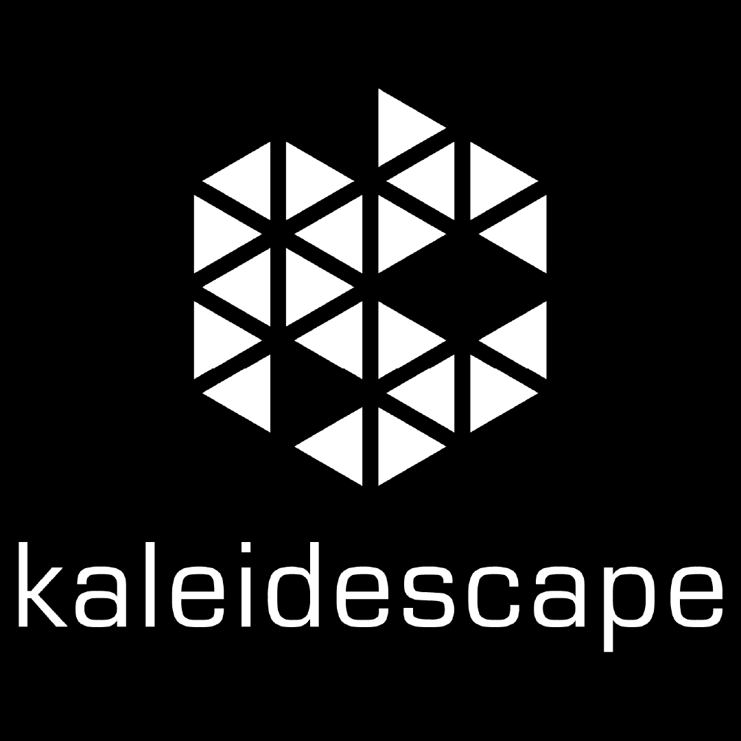 kaleidescape black and white logo
